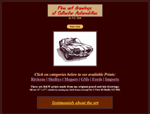Tablet Screenshot of car-drawings.com